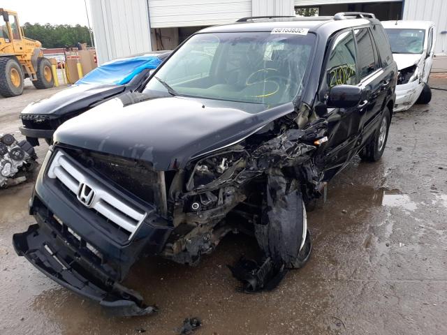 Photo 2 from auction – 2007 HONDA PILOT EX with VIN 5FNYF28437B043215