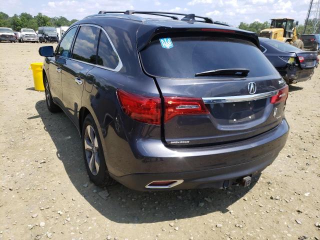 Photo 3 from auction – 2016 ACURA MDX with VIN 5FRYD4H22GB058822
