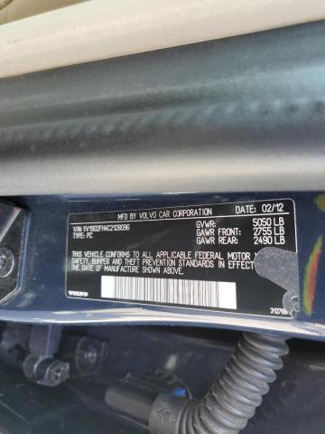 Photo 10 from auction – 2012 VOLVO S60 T6 with VIN YV1902FH4C2128096