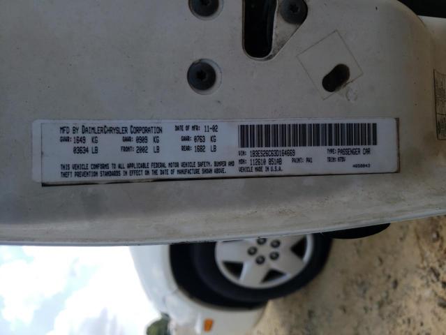 Photo 10 from auction – 2003 DODGE NEON with VIN 1B3ES26C63D164669