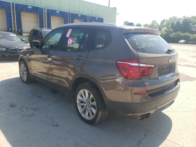 Photo 3 from auction – 2013 BMW X3 XDRIVE2 with VIN 5UXWX9C59D0D03626