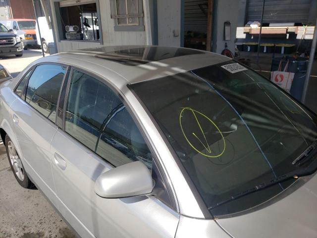 Photo 9 from auction – 2002 AUDI A4 3.0 QUA with VIN WAULT68E12A230275