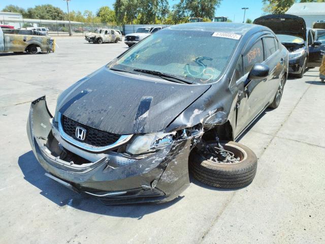 Photo 2 from auction – 2013 HONDA CIVIC EX with VIN 2HGFB2F81DH521275