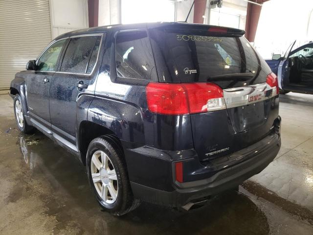 Photo 3 from auction – 2016 GMC TERRAIN SL with VIN 2GKFLSEK6G6228999