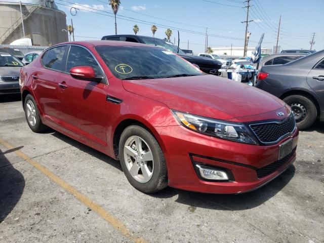 KIA OPTIMA LX 2015 with VIN 5XXGM4A75FG503486 - Photo from auction