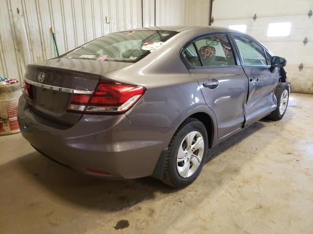 Photo 4 from auction – 2015 HONDA CIVIC LX with VIN 19XFB2F53FE237455