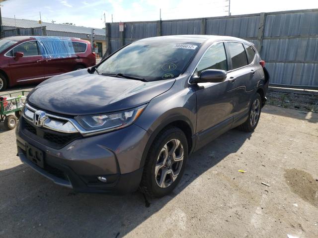 Photo 2 from auction – 2018 HONDA CR-V EX with VIN 7FARW2H56JE082776