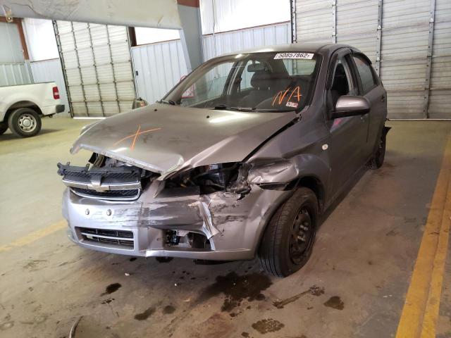 Photo 2 from auction – 2007 CHEVROLET AVEO BASE with VIN KL1TD56617B164244