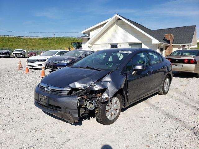 Photo 2 from auction – 2012 HONDA CIVIC LX with VIN 19XFB2E50CE032849