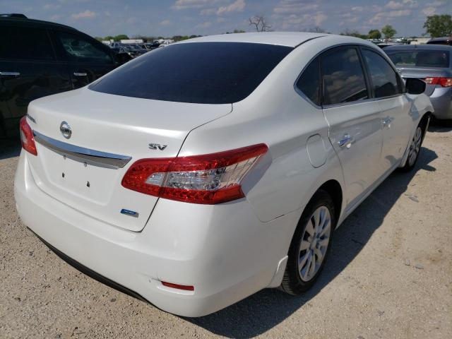 Photo 4 from auction – 2014 NISSAN SENTRA S with VIN 3N1AB7AP2EL648701
