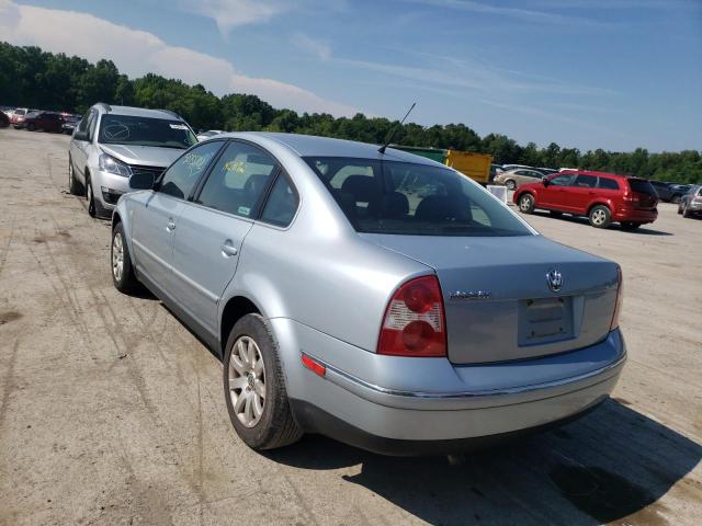 Photo 3 from auction – 2003 VOLKSWAGEN PASSAT GLS with VIN WVWPD63B03E415345