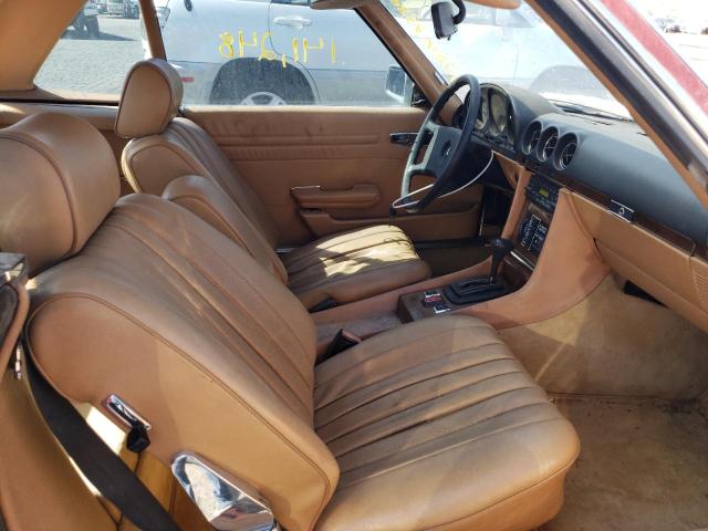 Photo 5 from auction – 1981 MERCEDES-BENZ 380 SL with VIN WDBBA45A6BB005143