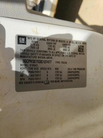 Photo 10 from auction – 2013 CHEVROLET SILVERADO with VIN 3GCPKSE78DG197477