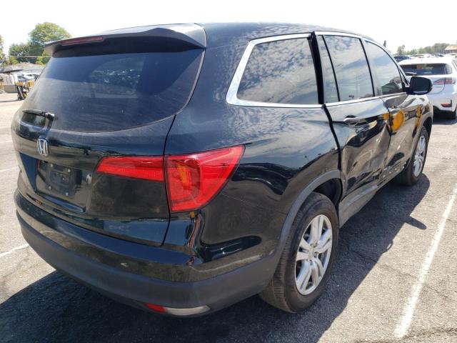 Photo 4 from auction – 2016 HONDA PILOT LX with VIN 5FNYF5H11GB007207