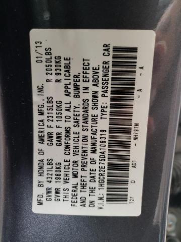 Photo 10 from auction – 2013 HONDA ACCORD EX with VIN 1HGCR2E75DA106319