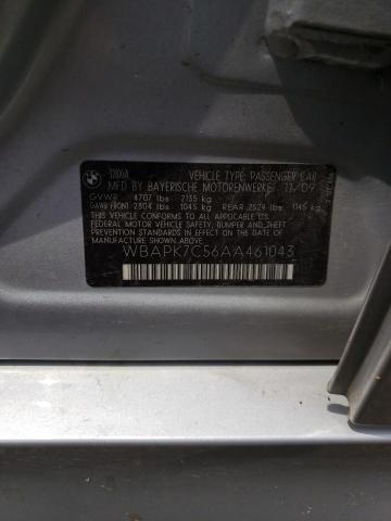 Photo 10 from auction – 2010 BMW 328 XI with VIN WBAPK7C56AA461043