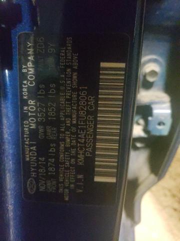 Photo 10 from auction – 2015 HYUNDAI ACCENT GLS with VIN KMHCT4AE1FU828061