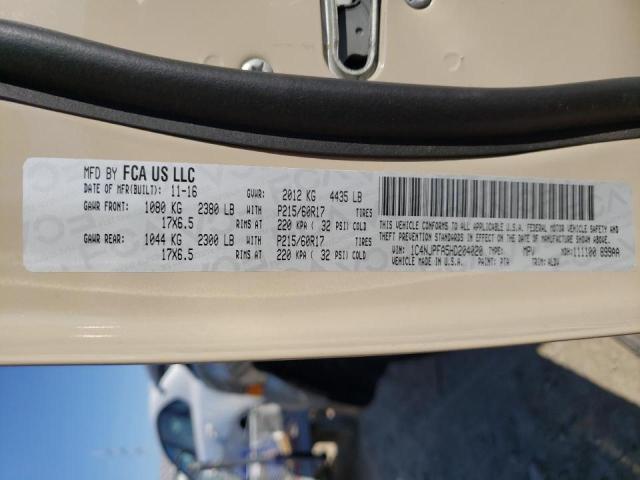 Photo 10 from auction – 2017 JEEP PATRIOT LA with VIN 1C4NJPFA5HD204020