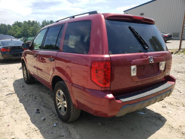 Photo 3 from auction – 2004 HONDA PILOT EXL with VIN 2HKYF18624H581784