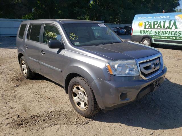 HONDA PILOT LX 2011 with VIN 5FNYF4H2XBB094391 - Photo from auction