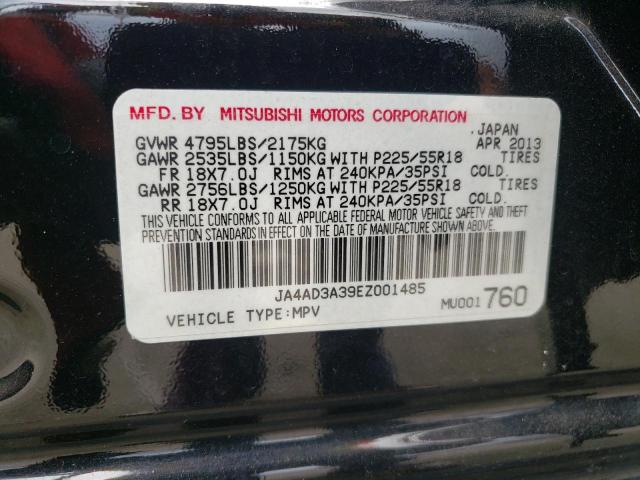 Photo 10 from auction – 2014 MITSUBISHI OUTLANDER with VIN JA4AD3A39EZ001485