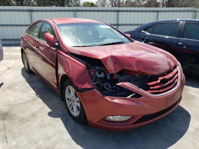 Photo 1 from auction – 2013 HYUNDAI SONATA GLS with VIN 5NPEB4AC8DH607188