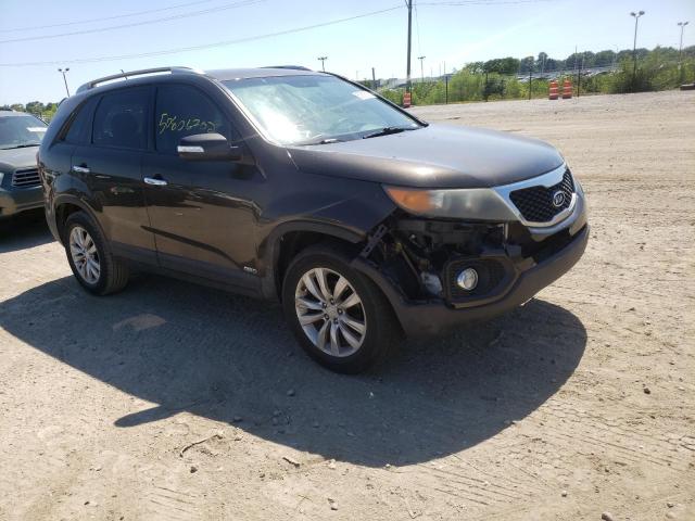 KIA SORENTO EX 2011 with VIN 5XYKUCA18BG132202 - Photo from auction