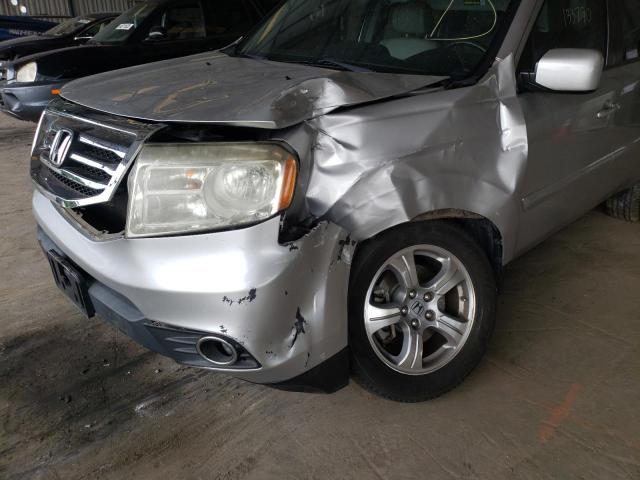 Photo 9 from auction – 2012 HONDA PILOT EXL with VIN 5FNYF3H53CB029419