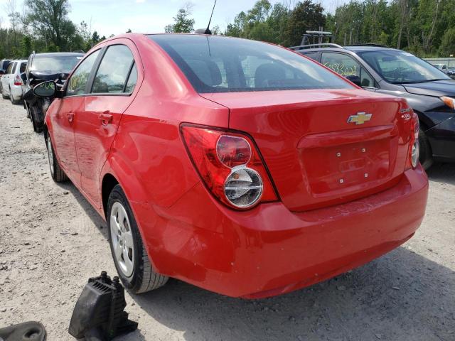 Photo 3 from auction – 2016 CHEVROLET SONIC LS with VIN 1G1JA5SG6G4120079