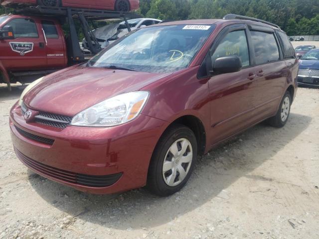 Photo 2 from auction – 2004 TOYOTA SIENNA CE with VIN 5TDZA23C14S157934