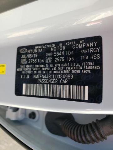 Photo 10 from auction – 2020 GENESIS G80 BASE with VIN KMTFN4JB1LU334989