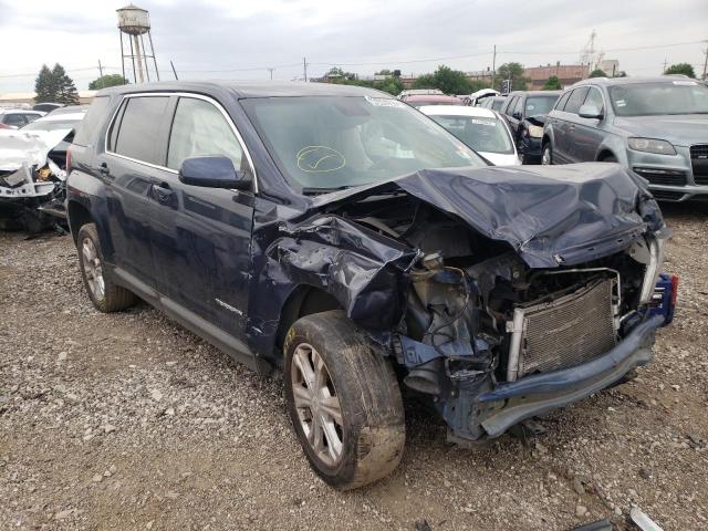 GMC TERRAIN SL 2017 with VIN 2GKALMEK2H6196110 - Photo from auction
