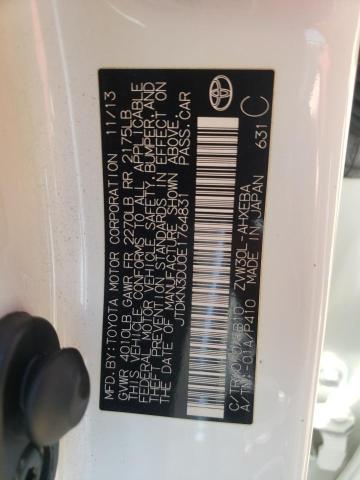 Photo 10 from auction – 2014 TOYOTA PRIUS with VIN JTDKN3DU0E1764831