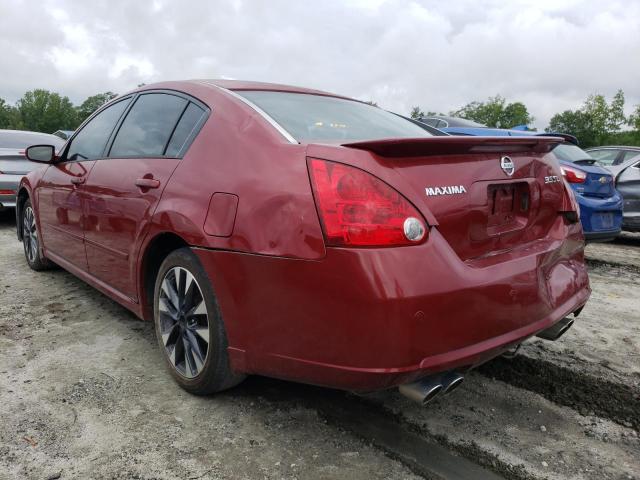 Photo 3 from auction – 2007 NISSAN MAXIMA SE with VIN 1N4BA41E37C848556