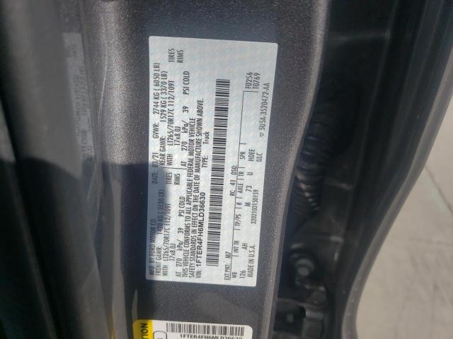 Photo 10 from auction – 2021 FORD RANGER with VIN 1FTER4FH6MLD36630