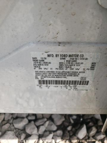 Photo 10 from auction – 2020 FORD EDGE SEL with VIN 2FMPK4J99LBB63189