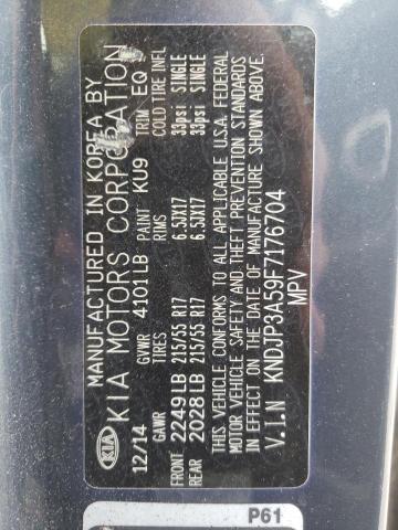 Photo 10 from auction – 2015 KIA SOUL + with VIN KNDJP3A59F7176704