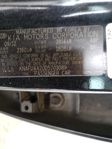 Photo 10 from auction – 2013 KIA FORTE EX with VIN KNAFU4A20D5703089