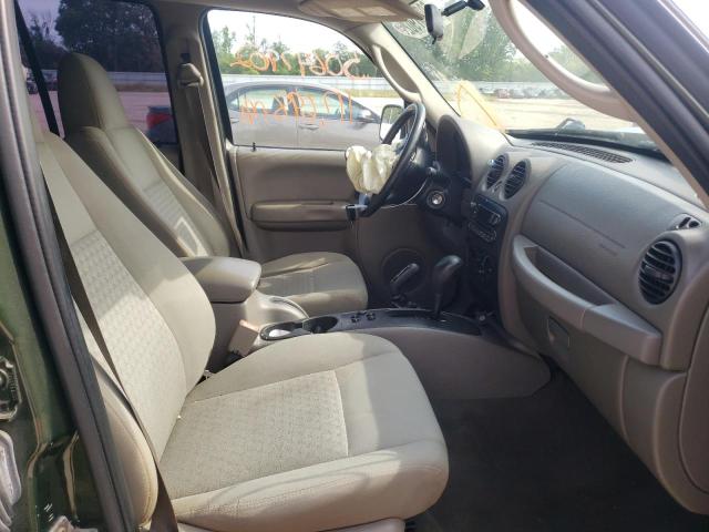 Photo 5 from auction – 2007 JEEP LIBERTY SP with VIN 1J4GL48K27W539501