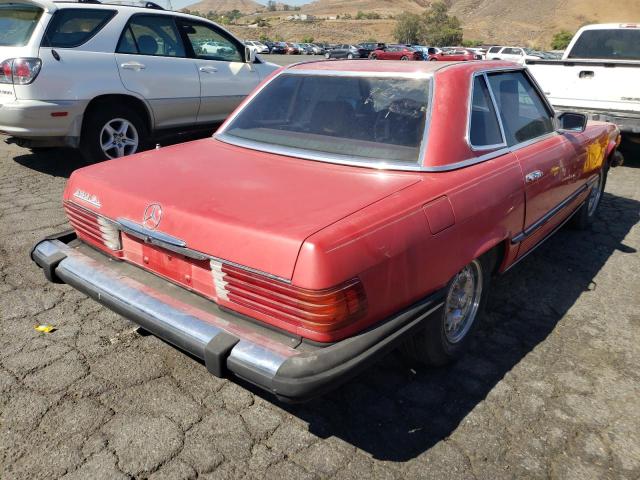 Photo 4 from auction – 1981 MERCEDES-BENZ 380 SL with VIN WDBBA45A6BB005143