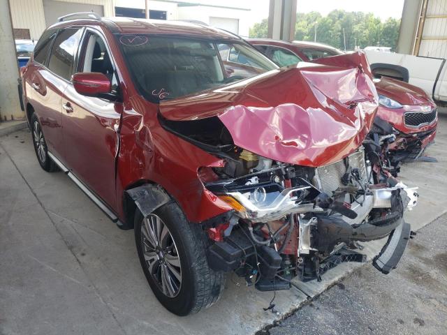 NISSAN PATHFINDER 2018 with VIN 5N1DR2MN3JC672722 - Photo from auction