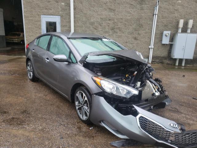 KIA FORTE EX 2015 with VIN KNAFX4A88F5265212 - Photo from auction