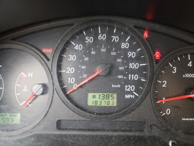 Photo 8 from auction – 2007 SUBARU IMPREZA 2. with VIN JF1GG61687G808359