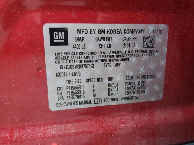صورة رقم 10 من المزاد - 2019 BUICK ENCORE ESS مع VIN KL4CJGSM0KB797693