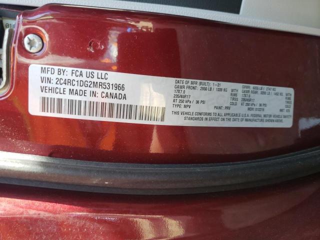 Photo 10 from auction – 2021 CHRYSLER VOYAGER LX with VIN 2C4RC1DG2MR531966