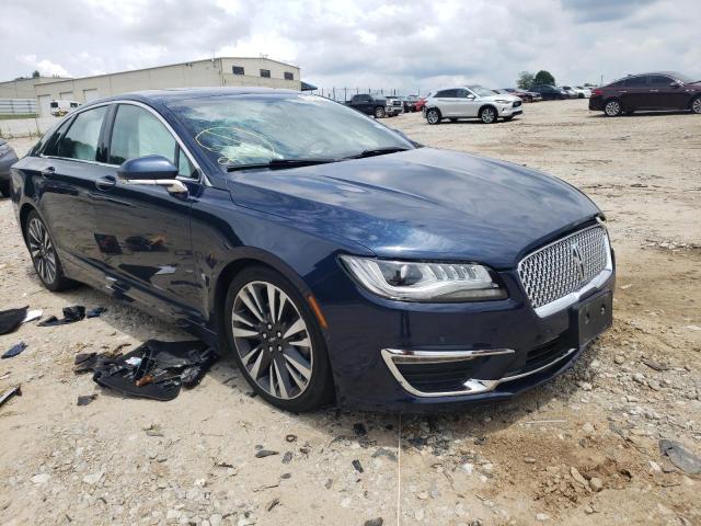 LINCOLN MKZ SELECT 2017 with VIN 3LN6L5C99HR619731 - Photo from auction