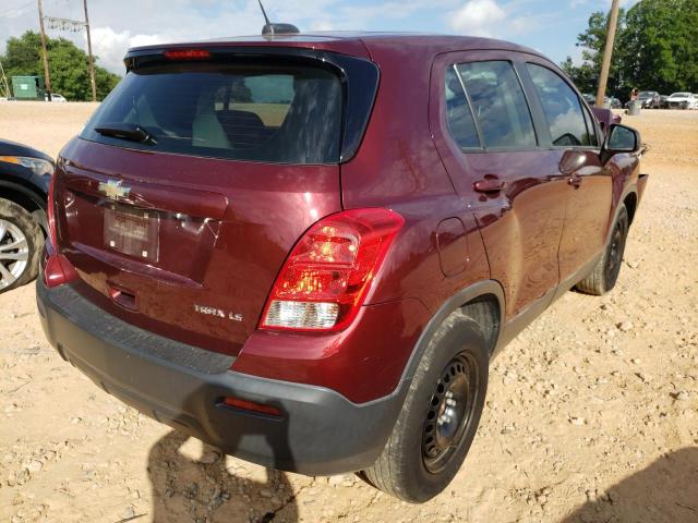 Photo 4 from auction – 2016 CHEVROLET TRAX LS with VIN 3GNCJKSB9GL278890