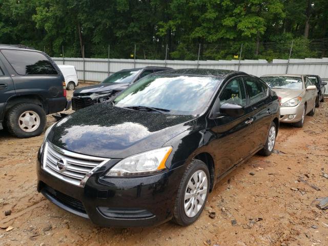 Photo 2 from auction – 2014 NISSAN SENTRA S with VIN 3N1AB7AP5EL690845