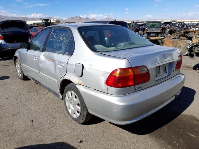 Photo 3 from auction – 2000 HONDA CIVIC BASE with VIN 2HGEJ6613YH513886