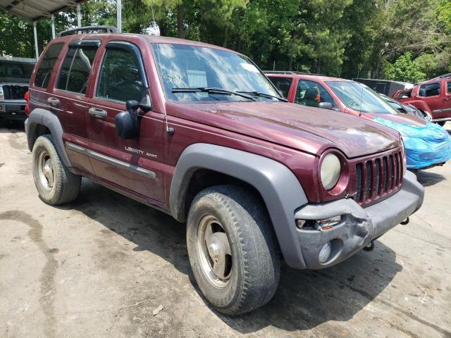 Photo 1 from auction – 2003 JEEP LIBERTY SP with VIN 1J4GL48K13W619236